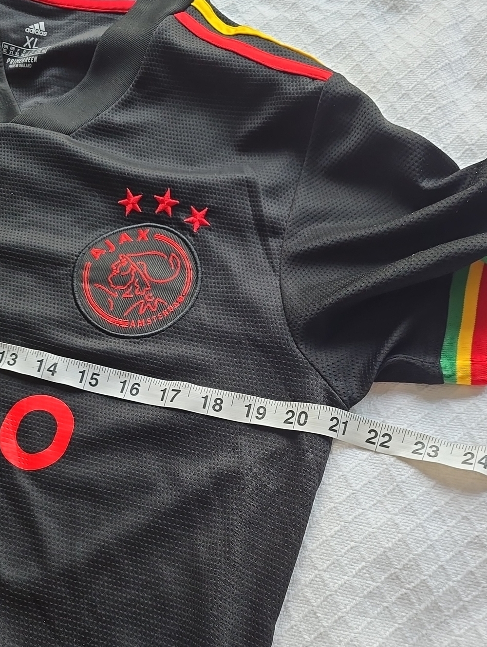 adidas Ajax Amsterdam 2021/22 Bob Marley Third Jersey Tagliafico 31 XL - Picture 11 of 16